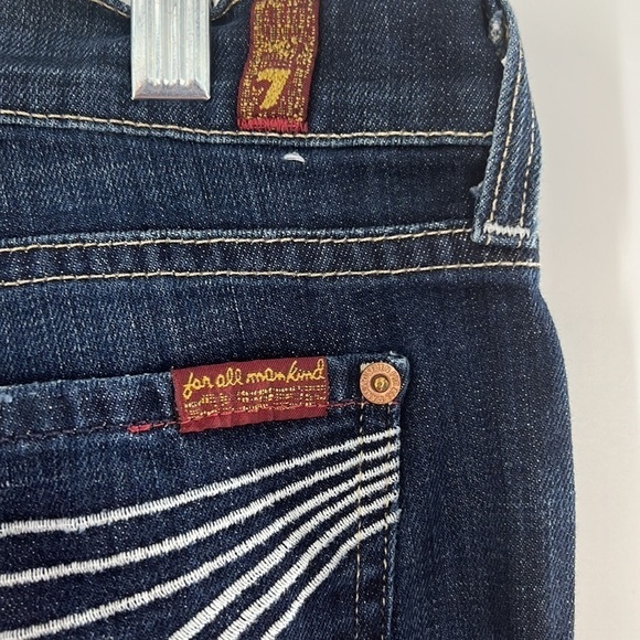 7 FOR ALL MANKIND ELASTIC WAIST BAND DOJO SIZE 30 - Picture 6 of 7